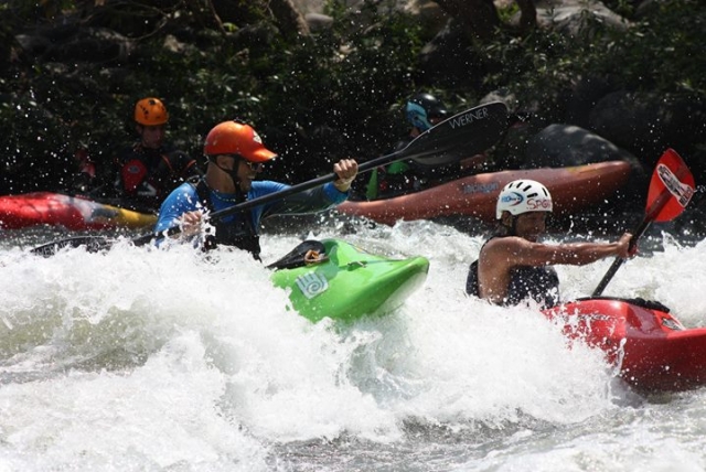  paddling with friends 